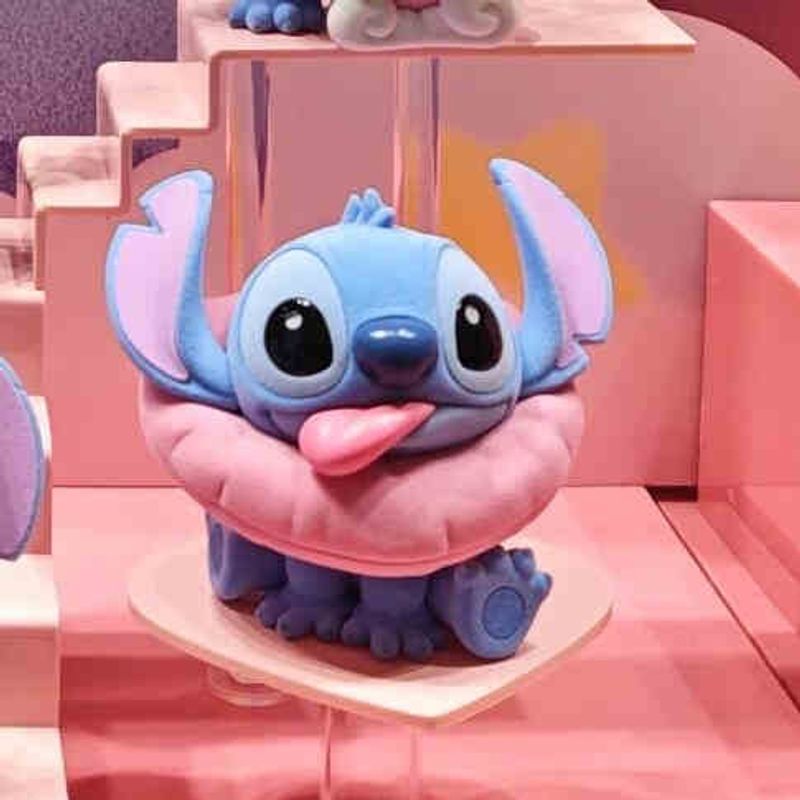 Disney｜迪士尼｜史迪奇｜星際寶貝｜暖粉系列｜盲盒 手伴 公仔 擺件 扭蛋 收藏品｜嗨寶好選物