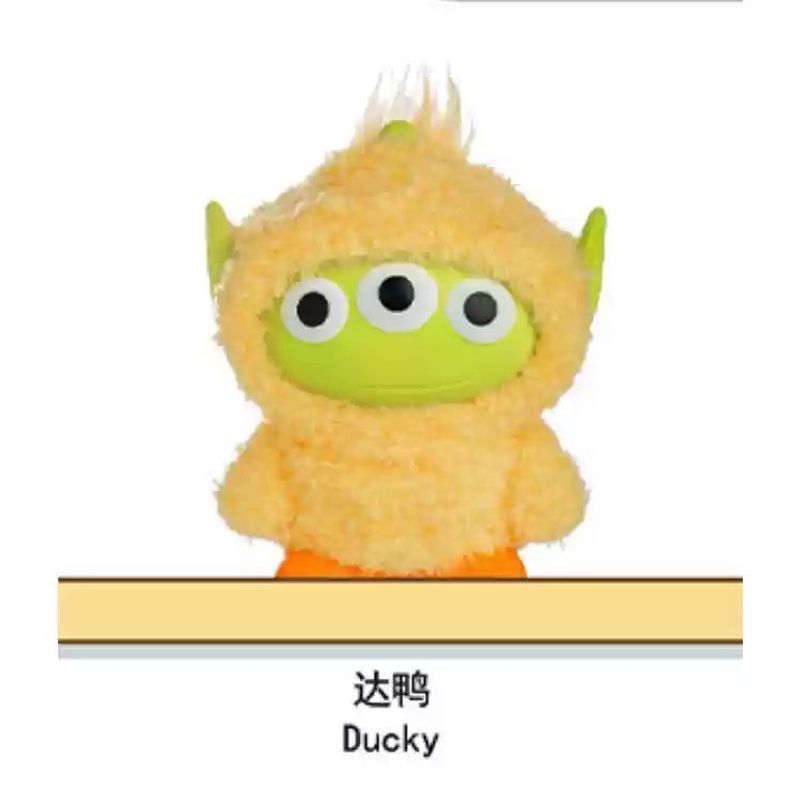 皮克斯 迪士尼 玩具總動員 三眼怪 毛絨變裝系列 盲盒 手辦 潮玩 盒玩｜嗨寶好選物