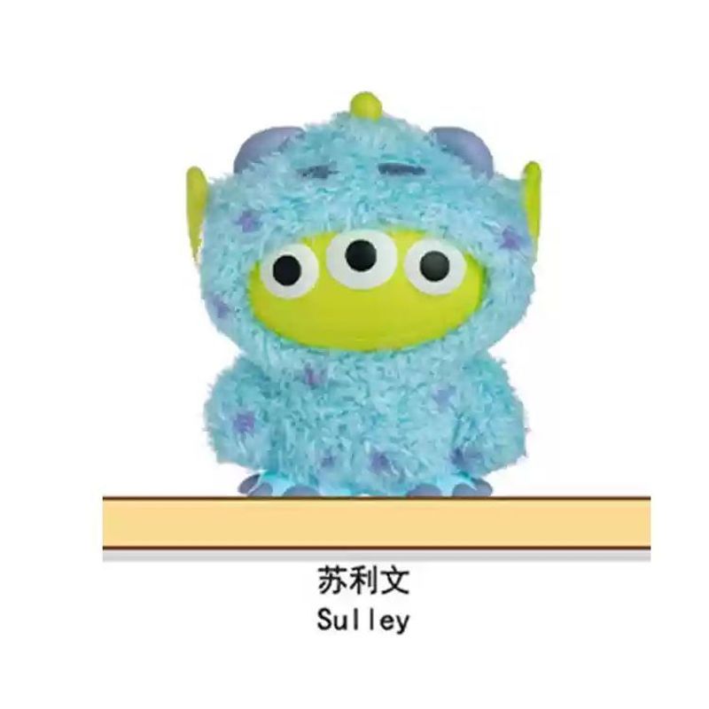 皮克斯 迪士尼 玩具總動員 三眼怪 毛絨變裝系列 盲盒 手辦 潮玩 盒玩｜嗨寶好選物