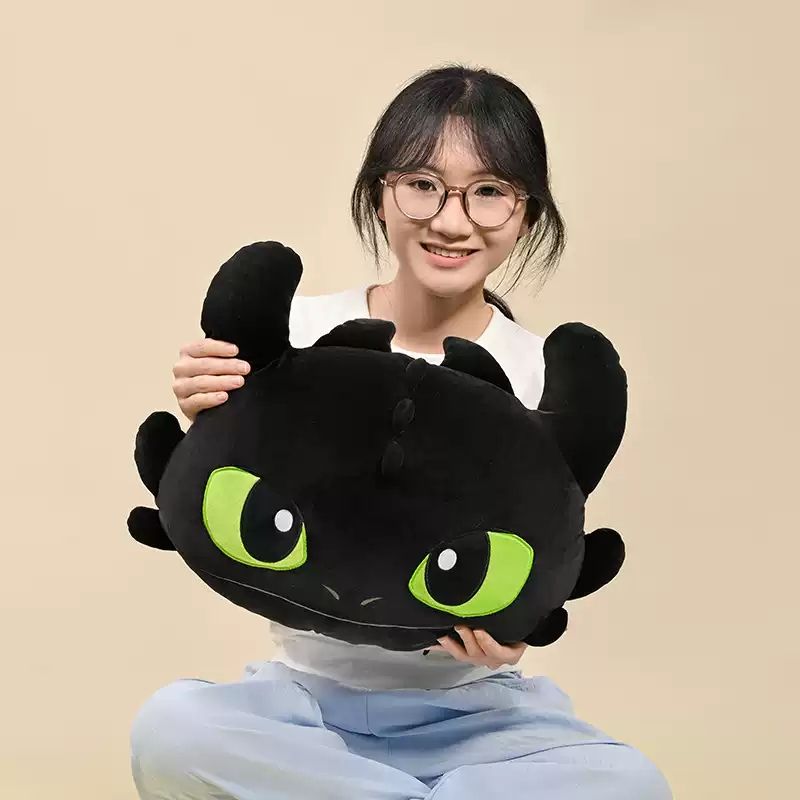 Disney 迪士尼 馴龍高手 夜煞 沒牙 抱枕系列 枕頭 盲盒 手伴 公仔 擺件 收藏品｜嗨寶好選物