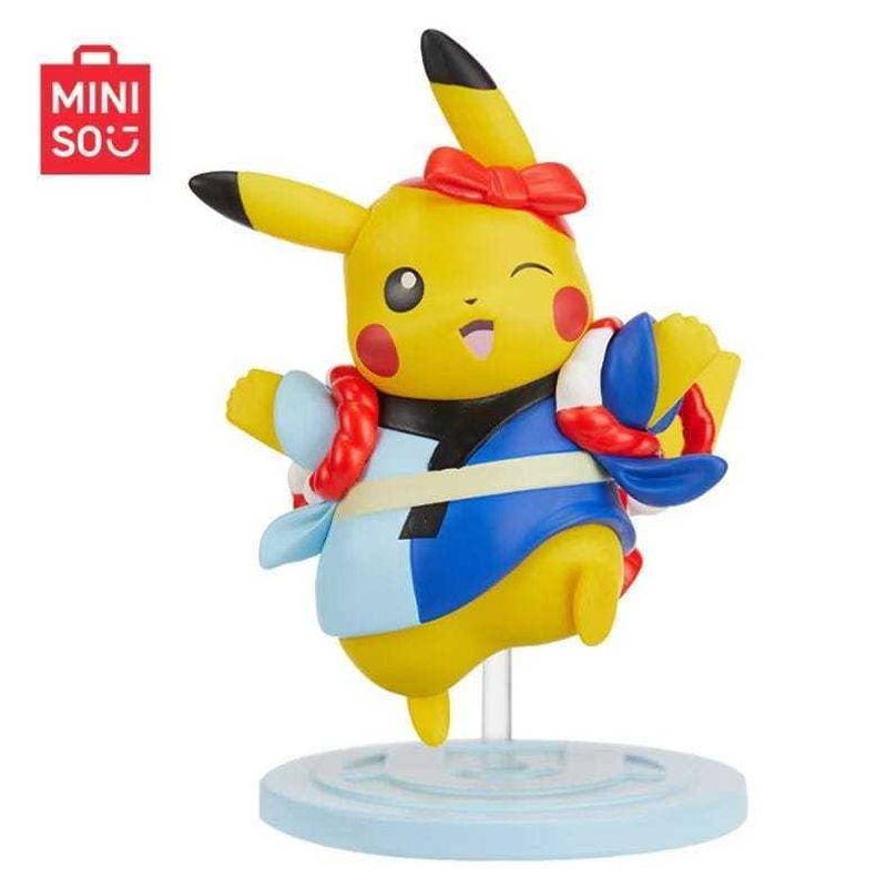 精靈寶可夢大集結 神奇寶貝皮卡丘電子服｜Pokemon Miniso｜盲盒 公仔 擺件 收藏品 玩偶｜嗨寶好選物