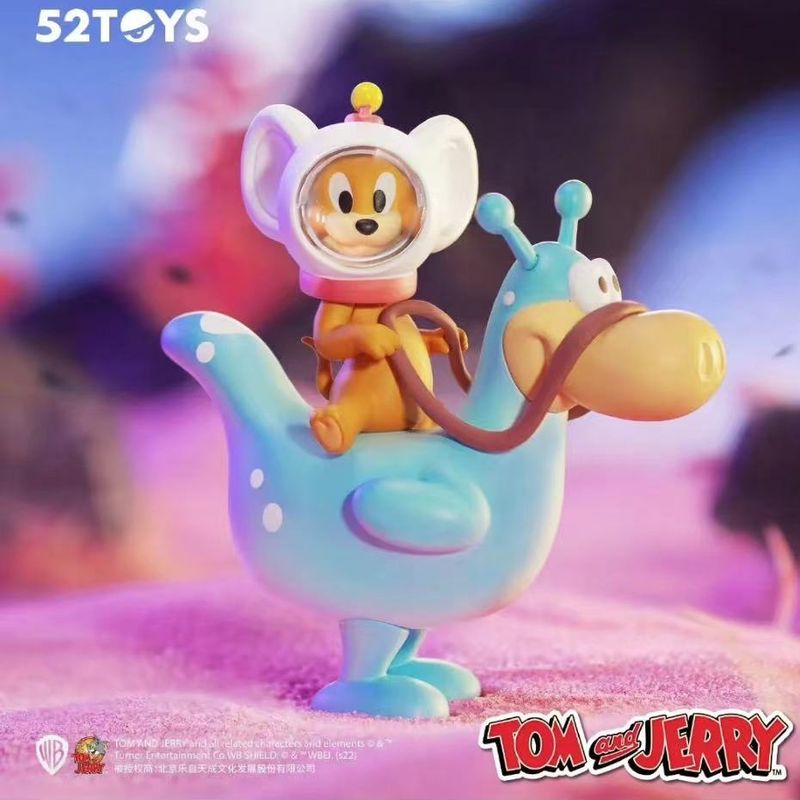 湯姆貓與傑利鼠 Tom and Jerry 貓與老鼠 太空旅行系列 盲盒 手辦 潮玩 盒玩｜嗨寶好選物