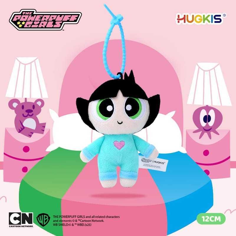 HUGKIS 飛天小女警 睡衣裝扮 毛絨掛件 可愛玩偶 娃娃 公仔 背包吊飾 收藏禮物｜嗨寶好選物