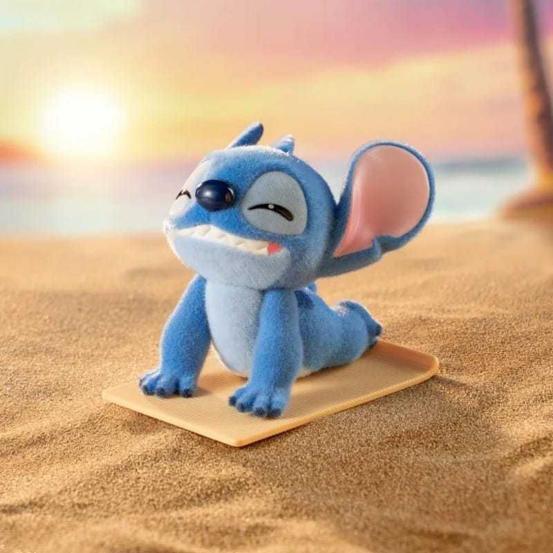 迪士尼 史迪奇 元氣瑜伽｜TOPTOY｜植絨公仔 盲盒 手辦 公仔 可愛 潮玩 擺件 禮物｜嗨寶好選物