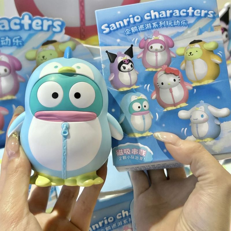 Sanrio 三麗鷗 企鵝巡迴 系列 大耳狗 庫洛米  盲盒 手伴 公仔 擺件 扭蛋 收藏品｜嗨寶好選物