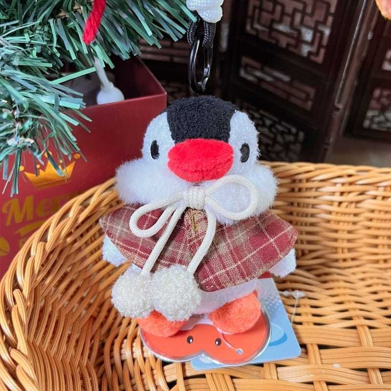 Pingu 企鵝家族 經典基礎款 毛絨公仔 聖誕娃衣 掛件 玩偶 掛娃 收藏品 娃娃 ｜嗨寶好選物
