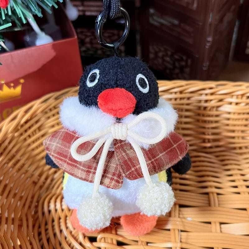 Pingu 企鵝家族 經典基礎款 毛絨公仔 聖誕娃衣 掛件 玩偶 掛娃 收藏品 娃娃 ｜嗨寶好選物