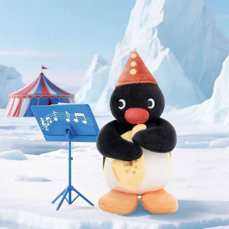 Pingu 企鵝家族 雪地樂團系列｜優邁正版｜毛絨公仔 掛件 可愛玩偶 包掛 收藏禮物｜嗨寶好選物