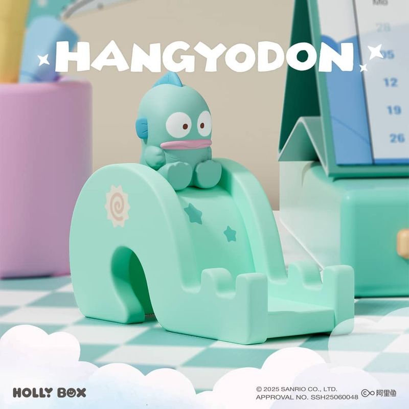 Sanrio｜三麗鷗家族｜滑滑梯手機支架｜公仔 擺件 收藏品 玩偶 凱蒂貓 庫洛米 美樂蒂｜嗨寶好選物