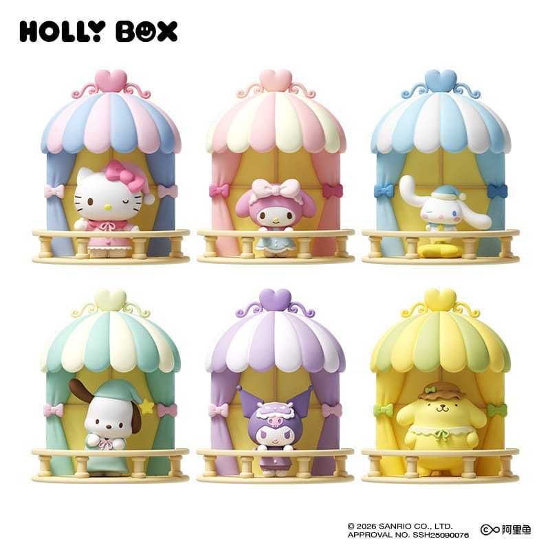 三麗鷗 小露台系列 夜燈 毛絨公仔 HelloKitty 怕洽狗 布丁狗 冰箱貼 潮玩 擺件 收藏 禮物｜嗨寶好選物
