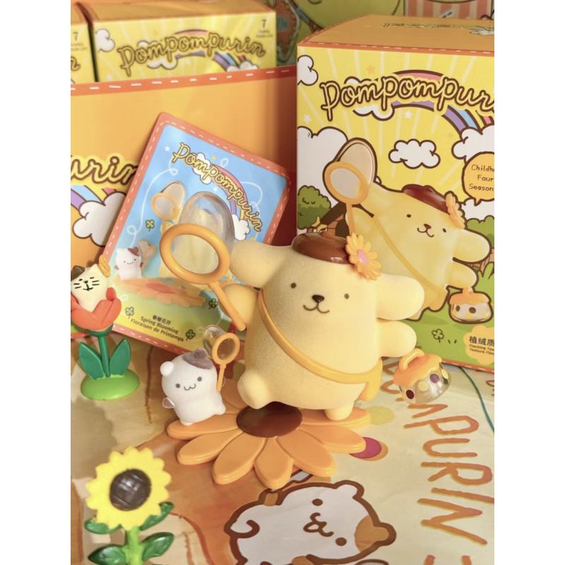 Sanrio 三麗鷗 布丁狗 童年四季系列 盲盒 手伴 公仔 擺件 扭蛋 收藏品｜嗨寶好選物
