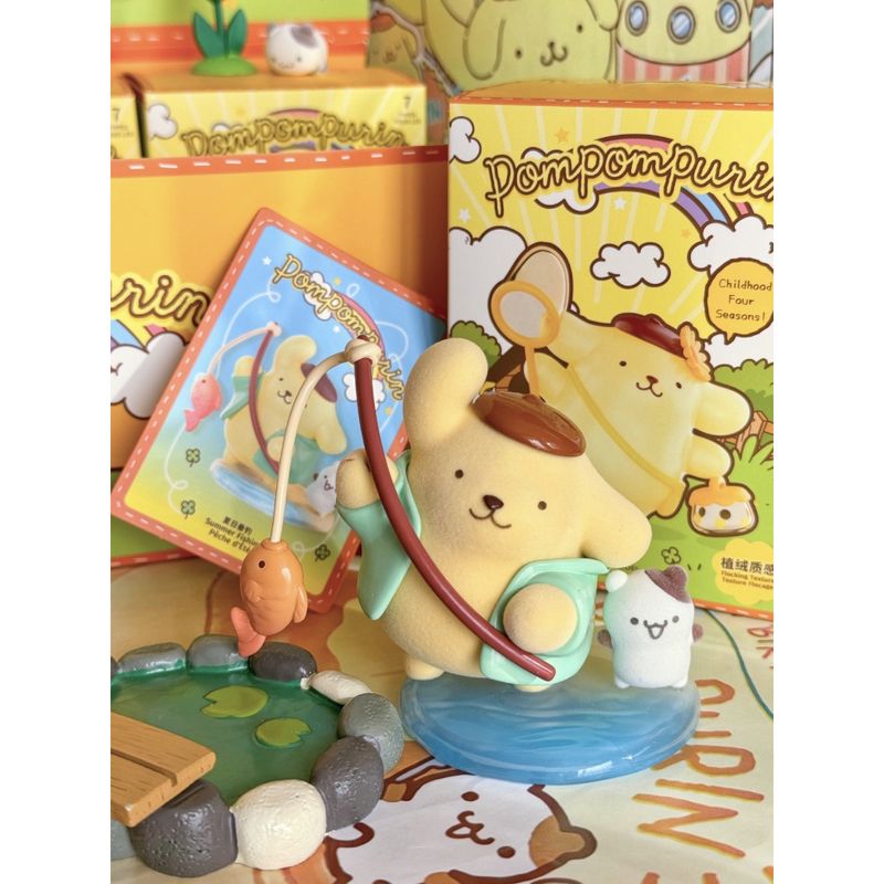 Sanrio 三麗鷗 布丁狗 童年四季系列 盲盒 手伴 公仔 擺件 扭蛋 收藏品｜嗨寶好選物