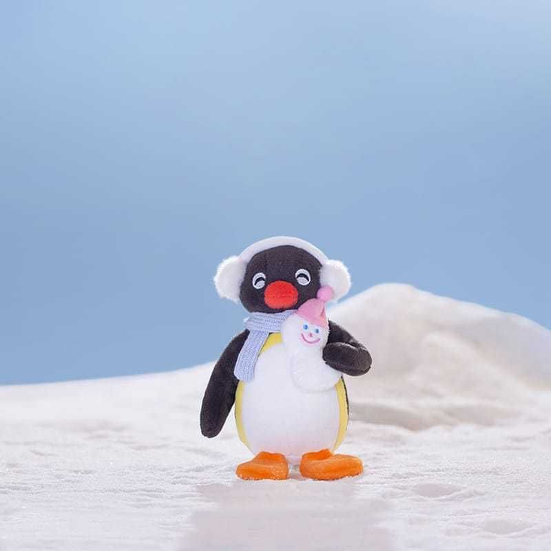 Pingu 企鵝家族 過冬系列｜山莫｜毛絨玩偶 掛件 包包吊飾 秋冬可愛 收藏禮物｜嗨寶好選物