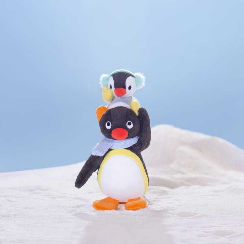 Pingu 企鵝家族 過冬系列｜山莫｜毛絨玩偶 掛件 包包吊飾 秋冬可愛 收藏禮物｜嗨寶好選物