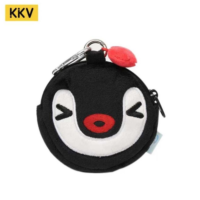 Pingu 企鵝家族 周邊零錢包 掛件 卡片包 可愛卡通 發呆摸魚 毛絨收納包 包包掛飾｜嗨寶好選物