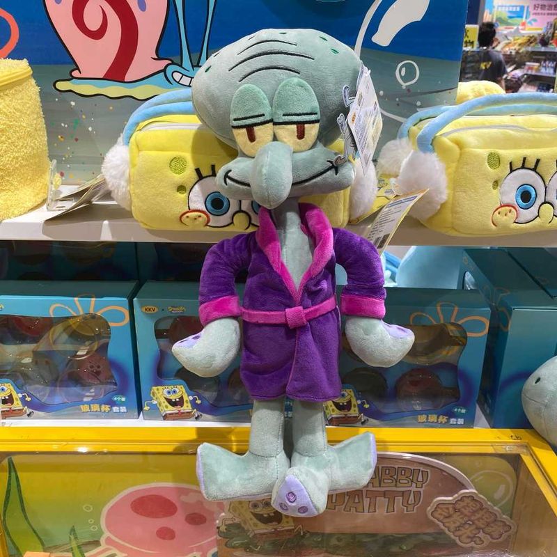 海綿寶寶 ｜KKV｜章魚哥 派大星 卡通 毛絨 公仔 玩偶 包包 掛件 可愛 收藏 禮物 周邊｜嗨寶好選