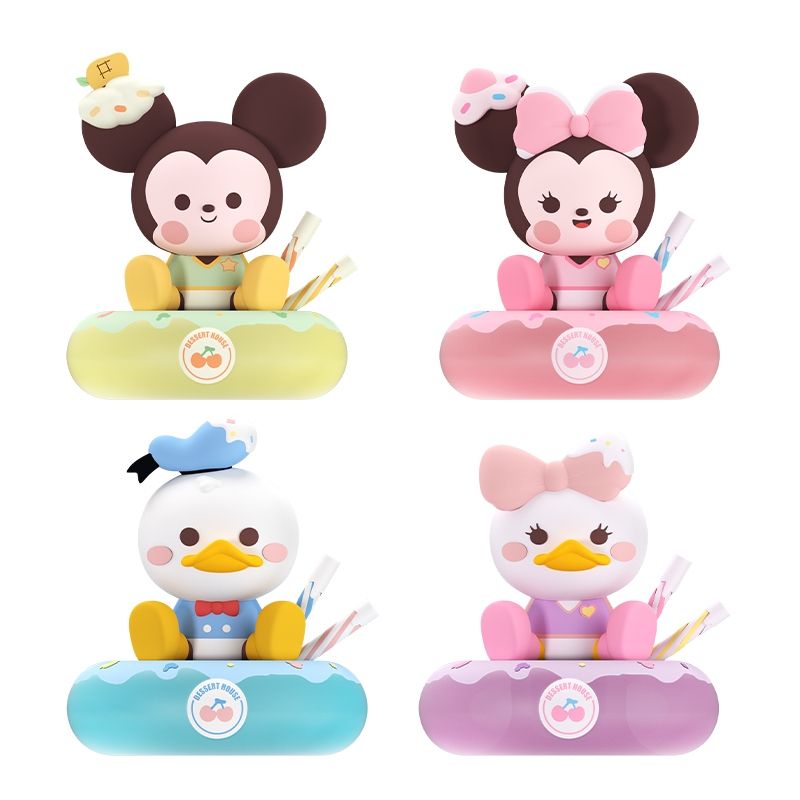 Disney 迪士尼 米奇家族 蛋糕系列 磁鐵 冰箱貼 盲盒 手伴 公仔 擺件 收藏品｜嗨寶好選物