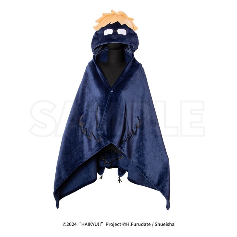 排球少年 垃圾場決戰系列 午睡懶人披肩 披肩 毛毯 冷氣毯 午睡毯 辦公室 蓋毯｜嗨寶好選物