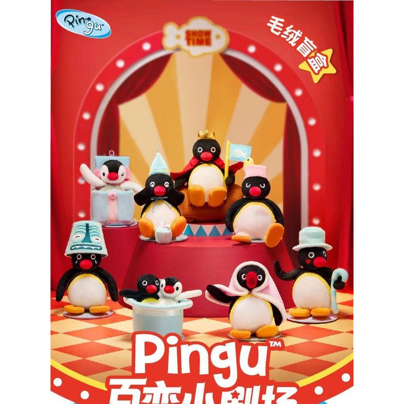 Pingu 企鵝家族 百變小劇場系列 盲盒 手伴 公仔 擺件 扭蛋 收藏品｜嗨寶好選物