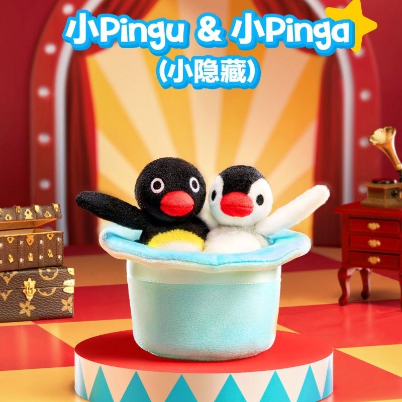 Pingu 企鵝家族 百變小劇場系列 盲盒 手伴 公仔 擺件 扭蛋 收藏品｜嗨寶好選物