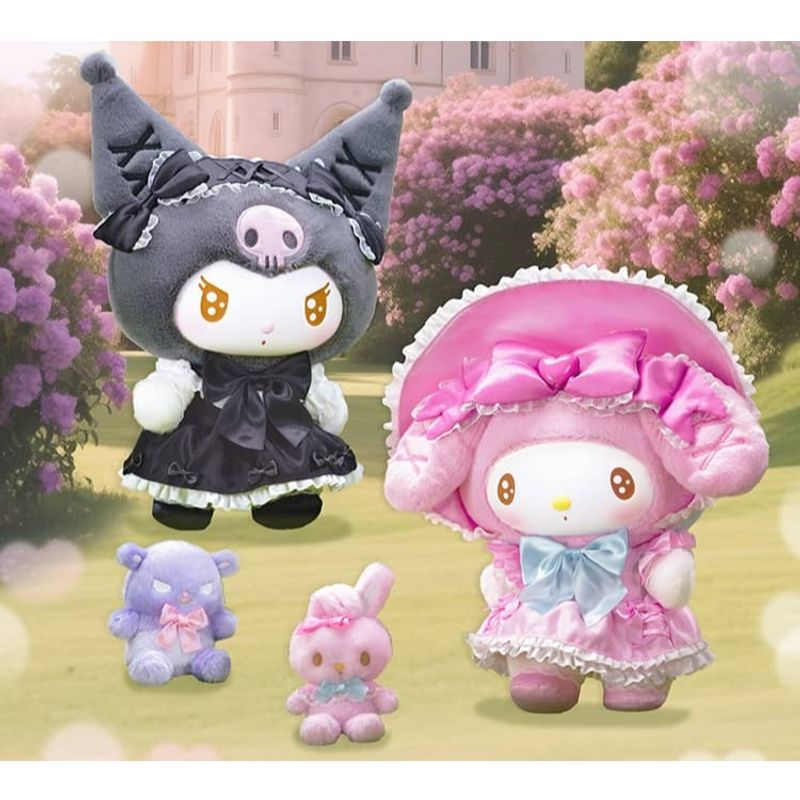 Sanrio｜三麗鷗｜甜美童話系列｜毛絨公仔 公仔 擺件 收藏品 玩偶 酷洛米 美樂蒂｜嗨寶好選物