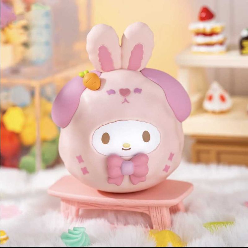 Sanrio 三麗鷗 庫洛米美樂蒂 盲盒｜不倒翁公仔擺件｜療癒玩偶禮物｜嗨寶好選物