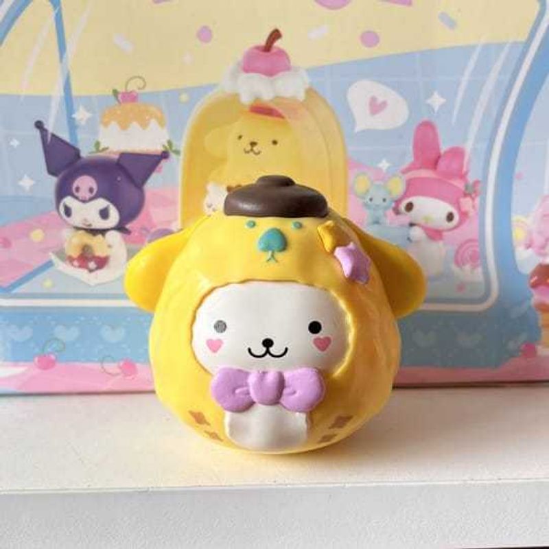 Sanrio 三麗鷗 庫洛米美樂蒂 盲盒｜不倒翁公仔擺件｜療癒玩偶禮物｜嗨寶好選物