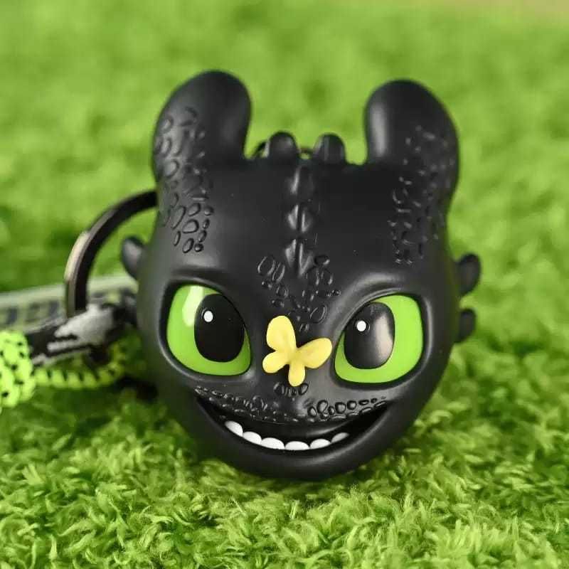 馴龍高手 無牙仔 沒牙 鑰匙扣  公仔掛件 鑰匙圈 手伴 公仔 擺件 收藏品｜嗨寶好選物