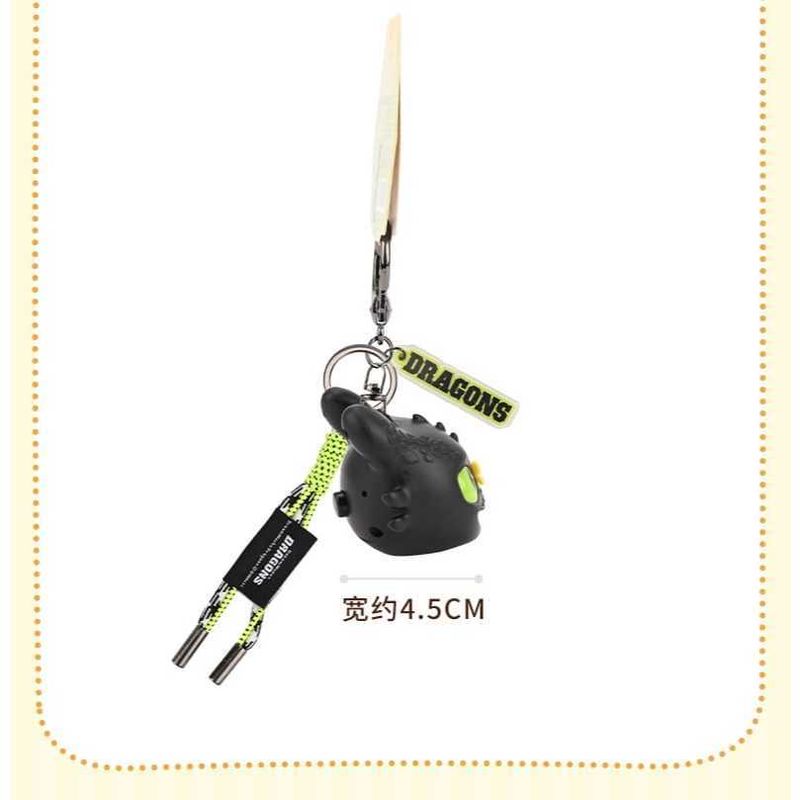 馴龍高手 無牙仔 沒牙 鑰匙扣  公仔掛件 鑰匙圈 手伴 公仔 擺件 收藏品｜嗨寶好選物