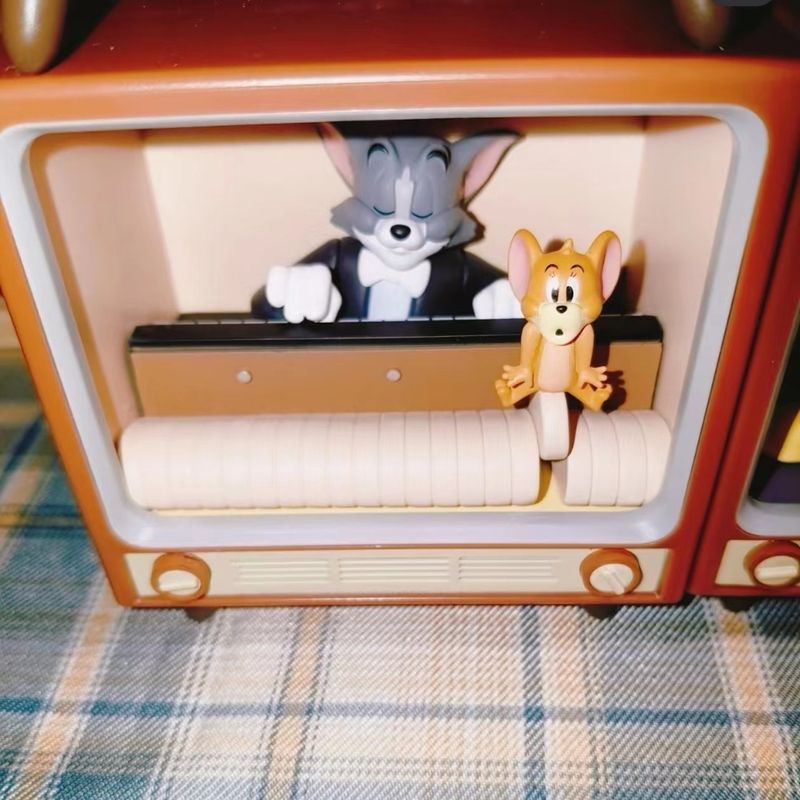 湯姆貓與傑利鼠 Tom and Jerry 貓與老鼠 經典Monent 系列 盲盒 手辦 潮玩 盒玩｜嗨寶好選物