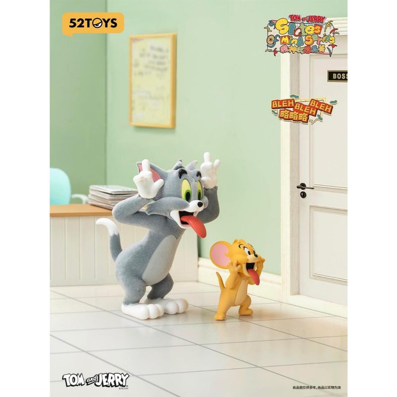 湯姆貓與傑利鼠 Tom and Jerry 貓與老鼠 精神狀態品鑑 系列 盲盒 手辦 潮玩 盒玩｜嗨寶好選物