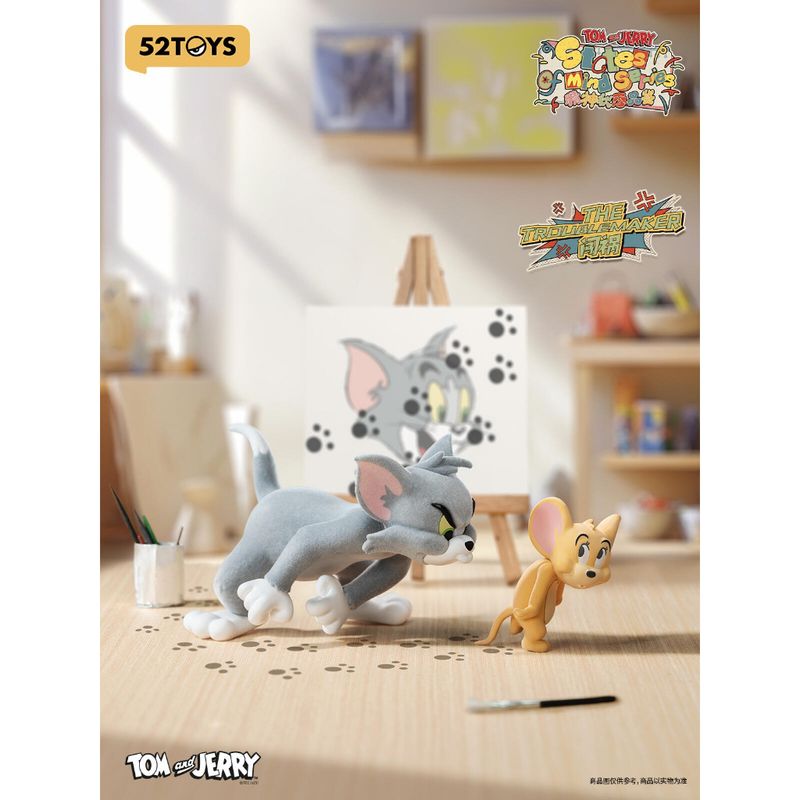 湯姆貓與傑利鼠 Tom and Jerry 貓與老鼠 精神狀態品鑑 系列 盲盒 手辦 潮玩 盒玩｜嗨寶好選物