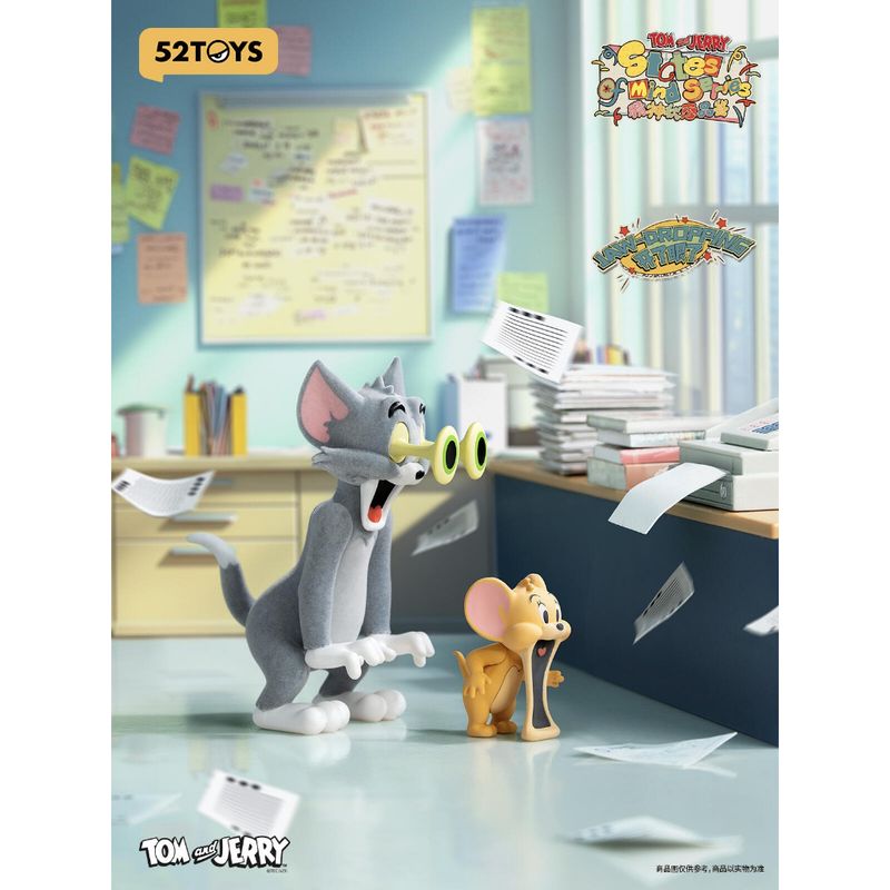 湯姆貓與傑利鼠 Tom and Jerry 貓與老鼠 精神狀態品鑑 系列 盲盒 手辦 潮玩 盒玩｜嗨寶好選物