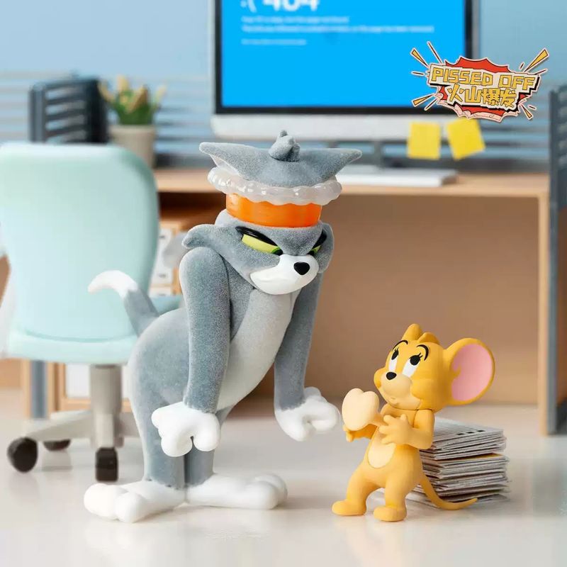 湯姆貓與傑利鼠 Tom and Jerry 貓與老鼠 精神狀態品鑑 系列 盲盒 手辦 潮玩 盒玩｜嗨寶好選物