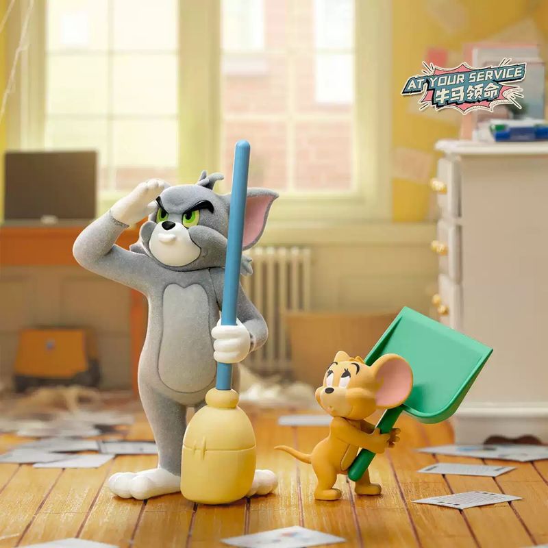 湯姆貓與傑利鼠 Tom and Jerry 貓與老鼠 精神狀態品鑑 系列 盲盒 手辦 潮玩 盒玩｜嗨寶好選物