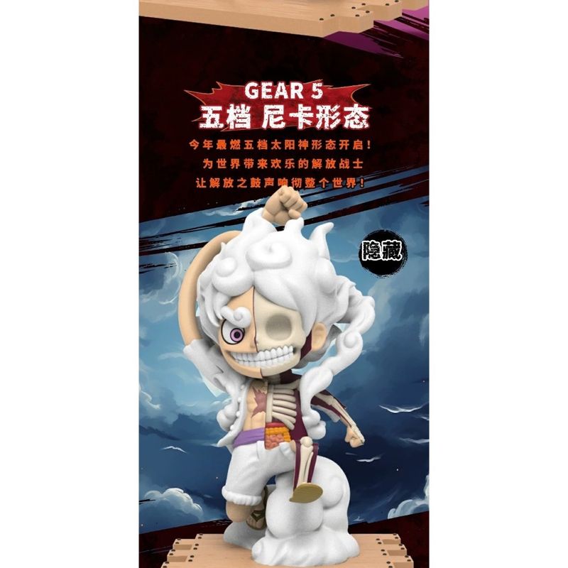 Mighty Jaxx 海賊王 航海王 第六彈 半解剖系列 盲盒 手伴 公仔 擺件 收藏品｜嗨寶好選物