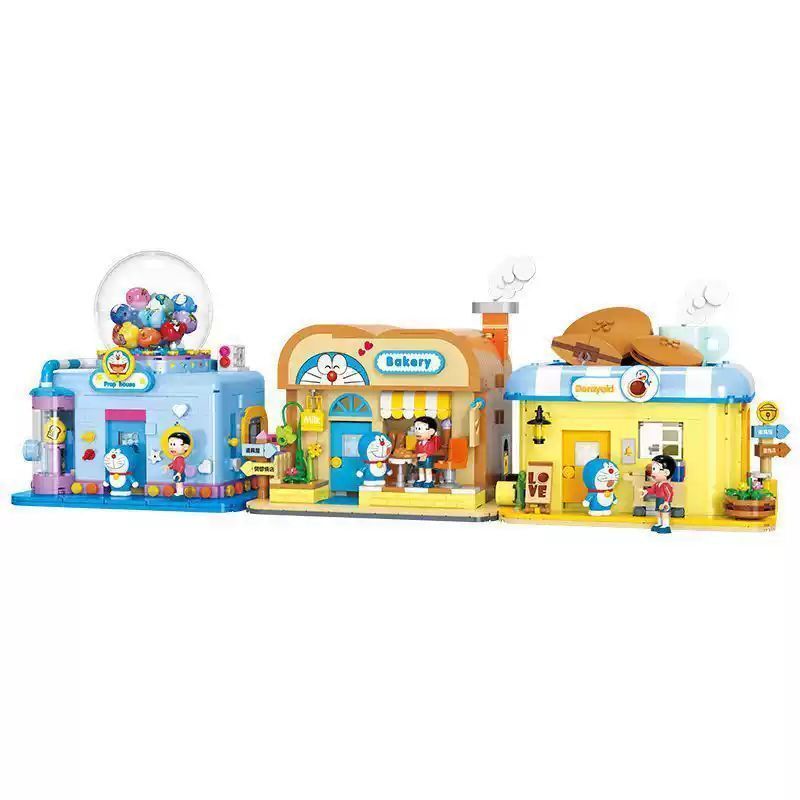哆啦A夢 道具屋 3D拼圖 立體拼圖 益智遊戲 禮物 可愛擺件 拼裝玩具 積木模型｜嗨寶好選物