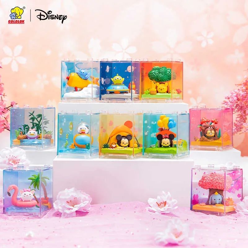 Disney 迪士尼 Tsum Tsum 盒中小世界 系列 盲盒 手辦 潮玩 盒玩 公仔 收藏品｜嗨寶好選物