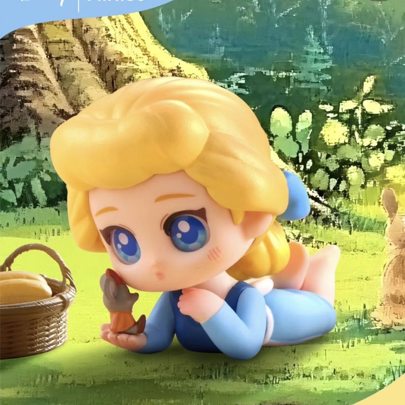 迪士尼 迪士尼公主 迪士尼公主午後小憩系列 盲盒 手伴 公仔 擺件 扭蛋 收藏品｜嗨寶好選物