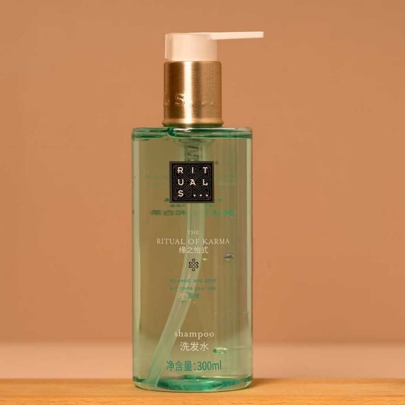 Rituals Karma 緣之怡式｜聖潔蓮花&白茶｜洗髮精 沐浴乳 潤絲精 身體乳｜300ml｜嗨寶洗浴用品