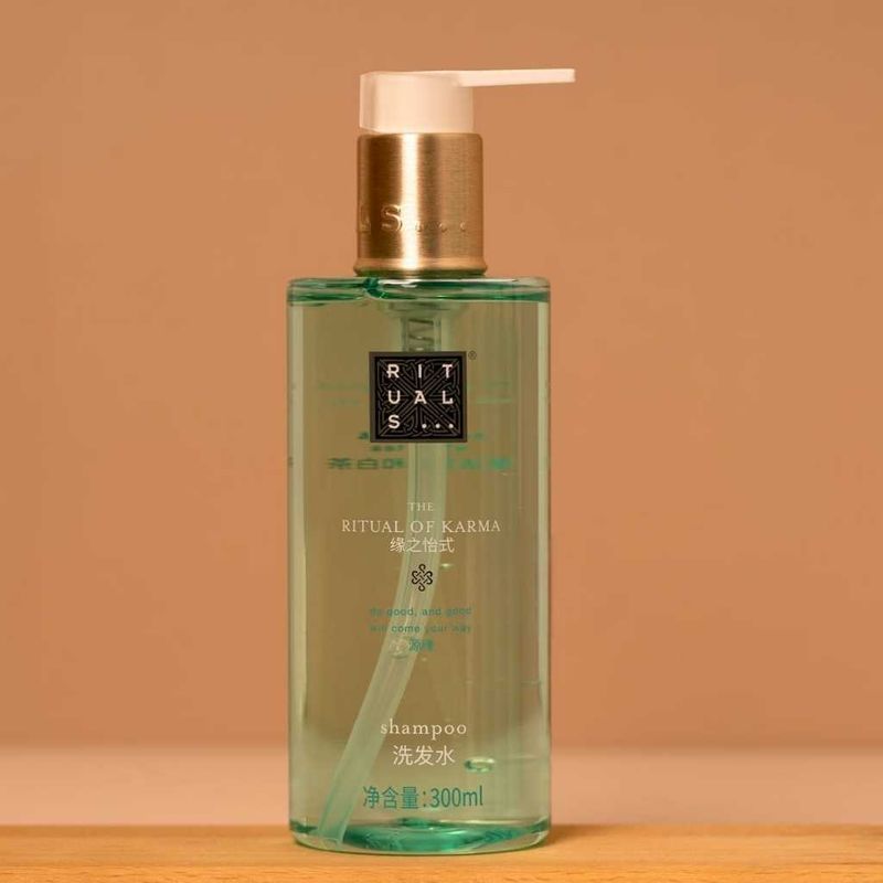Rituals Karma 緣之怡式｜聖潔蓮花&白茶｜洗髮精 沐浴乳 潤絲精 身體乳｜300ml｜嗨寶洗浴用品