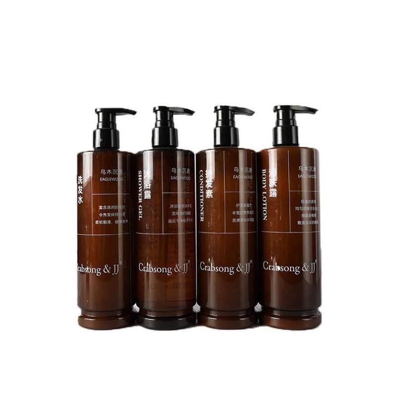 Crabsong&jj 飯店系列｜烏木沉香｜洗髮精 沐浴乳 潤絲精 身體乳｜400ml｜嗨寶洗浴用品｜嗨寶好選物