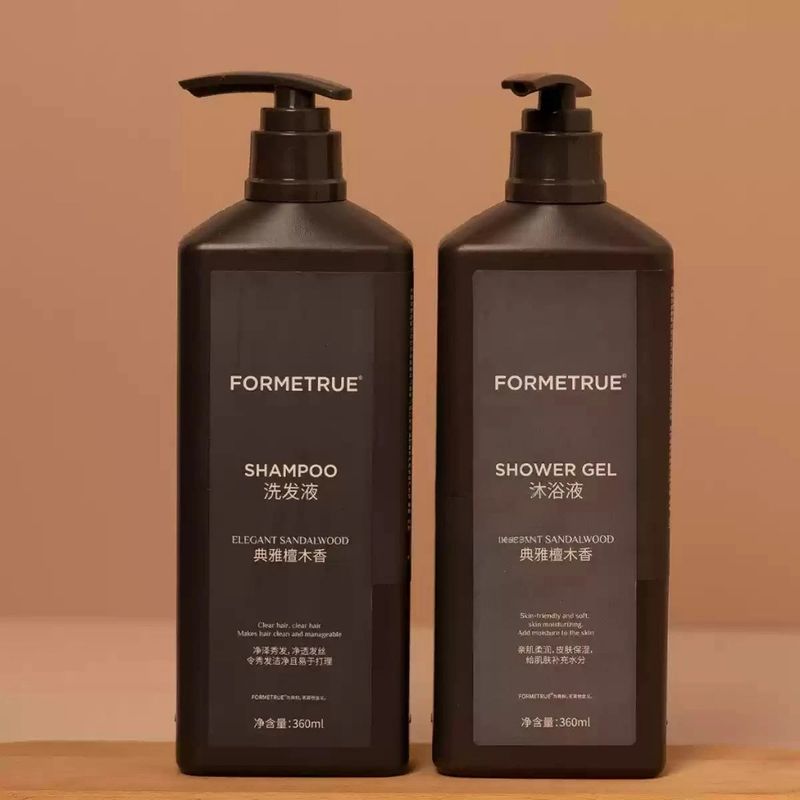 FORMETRUE 典雅壇木｜喜來登｜洗髮精 沐浴乳 潤髮乳 身體乳｜360ml｜嗨寶洗浴用品