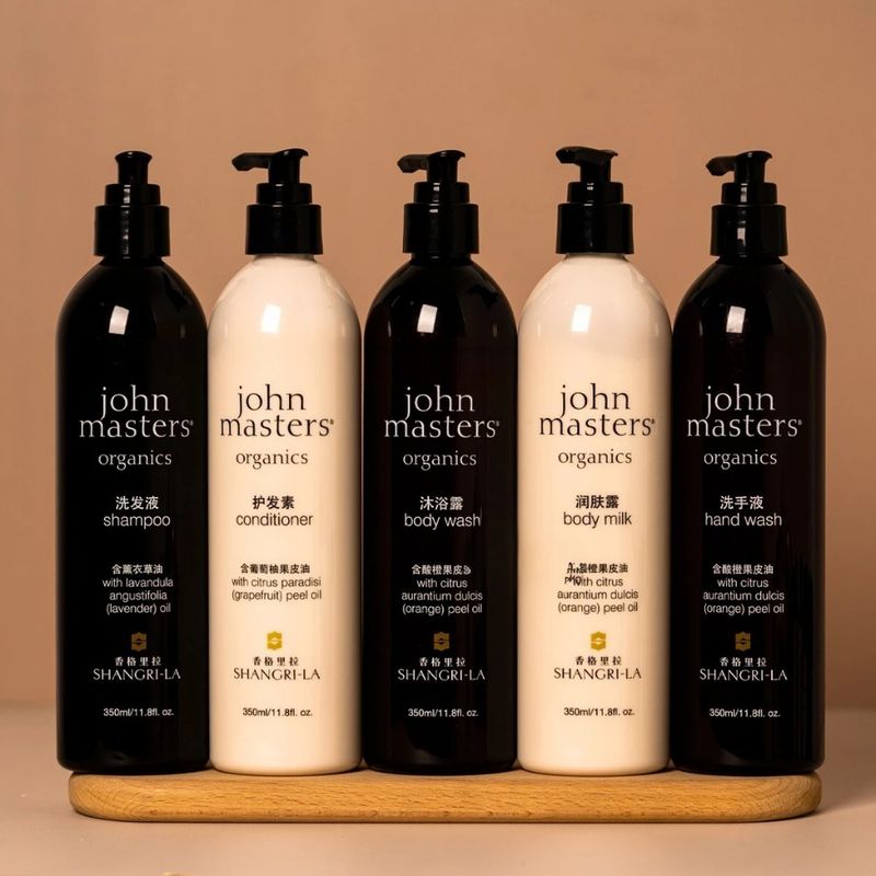 John master organics｜香格里拉｜洗髮精 沐浴乳 潤絲精 身體乳｜350ml｜嗨寶洗浴用品