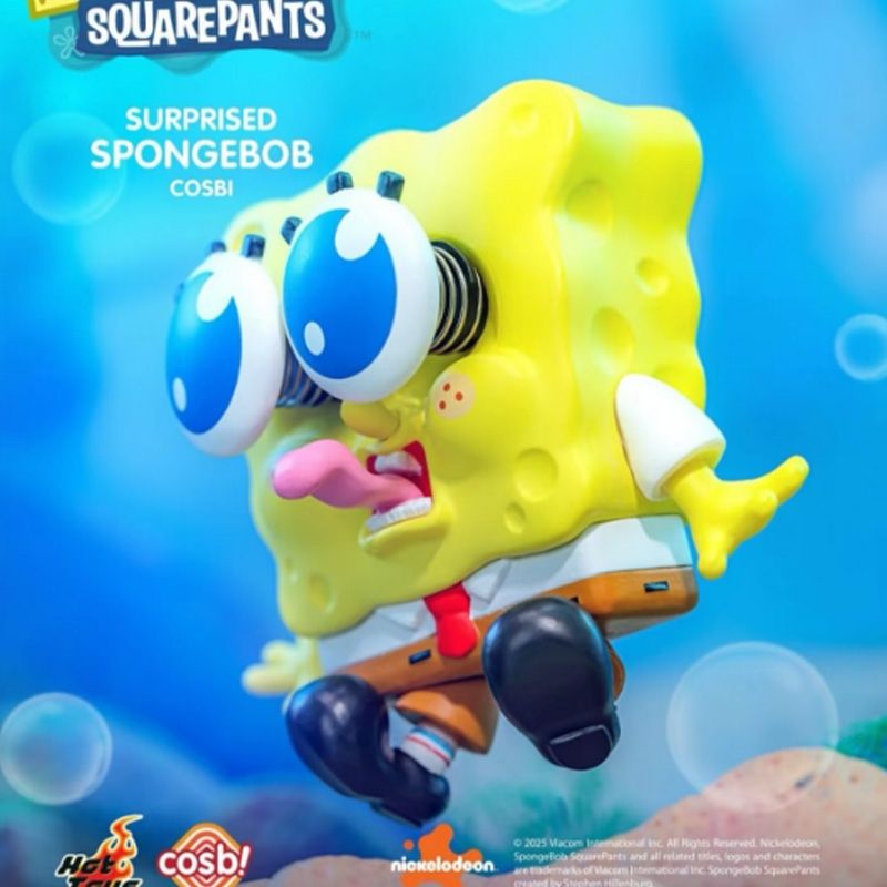 Hottoys 海綿寶寶 Cosbi系列 盲盒 手伴 公仔 擺件 扭蛋 收藏品｜嗨寶好選物