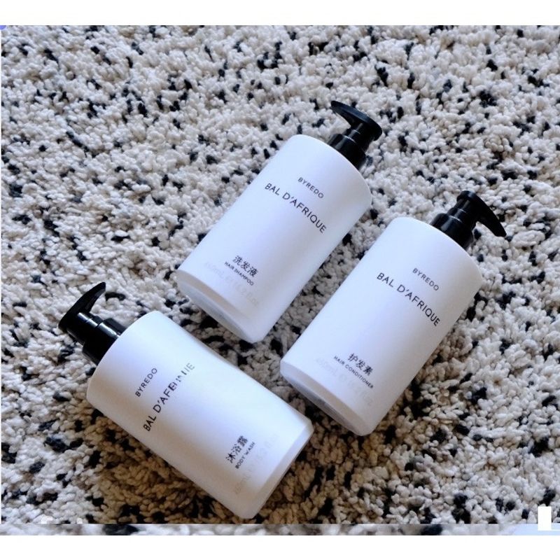 Byredo 百瑞德｜非洲之旅 熱帶爵士｜舒與酒店｜洗髮精 沐浴乳 潤絲精 身體乳 肥皂｜450ML｜嗨寶洗浴用品