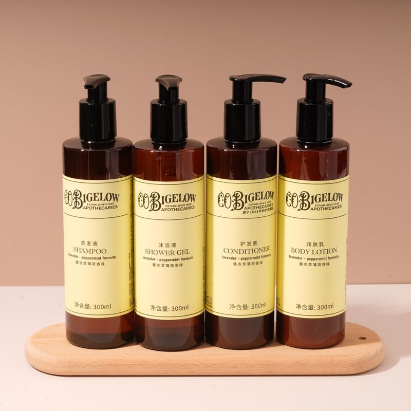 CO.BIGELOW 薰衣草薄荷｜鉑爾曼酒店｜洗髮精 沐浴乳 潤絲精 身體乳｜300ml｜嗨寶洗浴用品