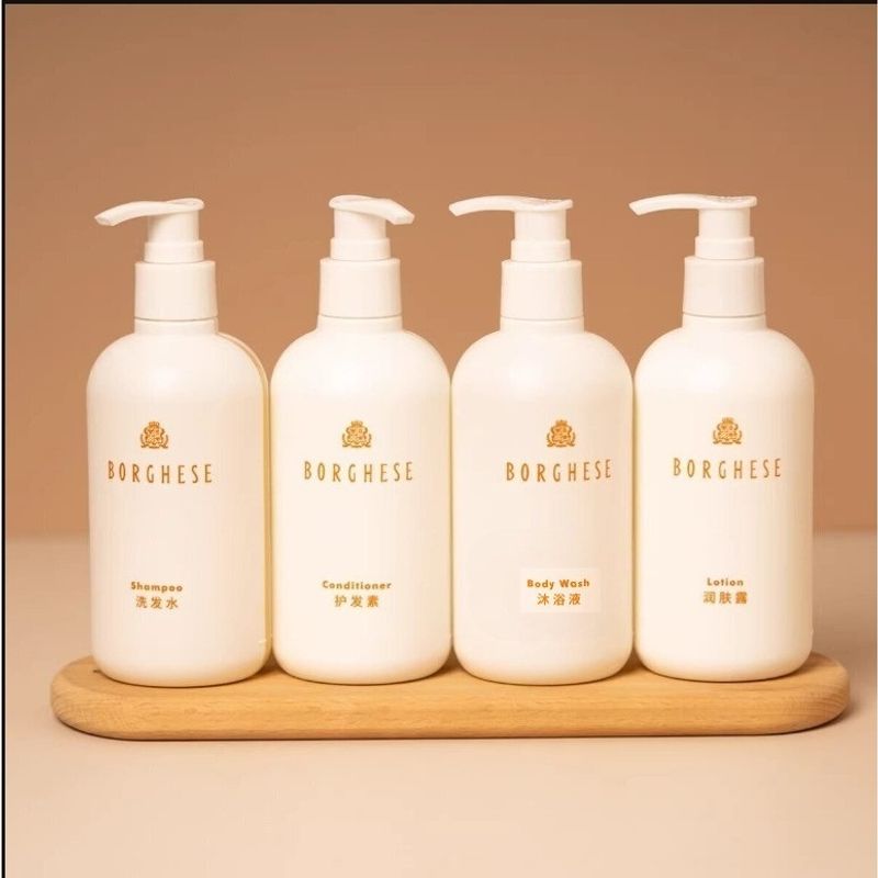 BORGHESE 貝佳斯 薰衣草薄荷｜皇冠假日酒店｜洗髮精 沐浴乳 潤絲精 身體乳｜300ml｜嗨寶洗浴用品