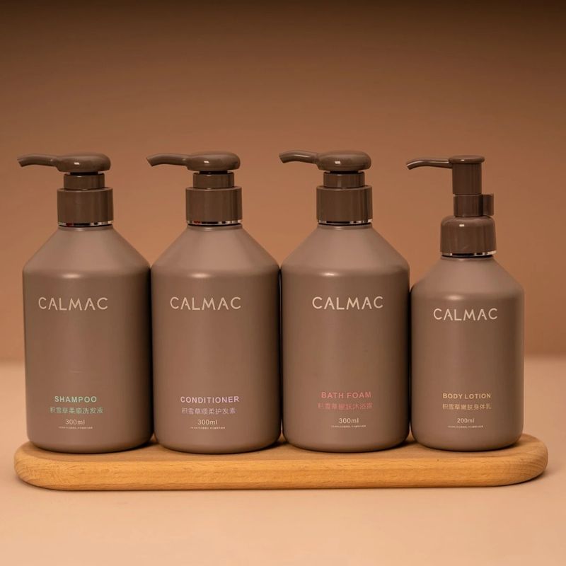 CALMAC｜迪士尼飯店｜高美 積雪草｜洗髮精 沐浴乳 潤髮乳 身體乳｜300ml 200ml｜嗨寶洗浴用品