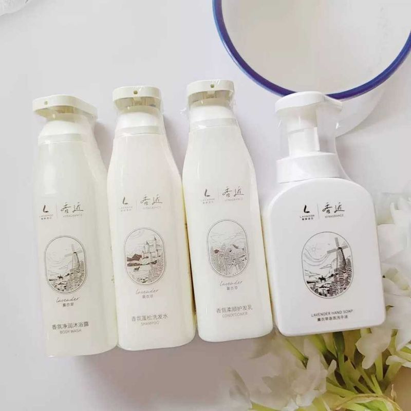 麗楓酒店｜線香味 薰衣草香氛凈潤｜洗髮精 沐浴乳 潤絲精 身體乳｜300ml｜嗨寶洗浴用品